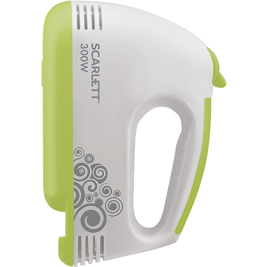 Миксер Scarlett SC-HM40S05 белый с зеленым
