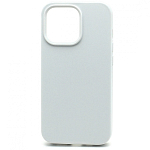 Силиконовый чехол SILICONE CASE для iPhone 13 Pro (полная защита) (009) белый