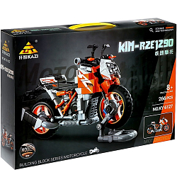 Конструктор KAZI Мото «Спортивный мотоцикл», 266 деталей 9775211