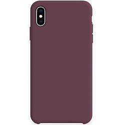 Силиконовый чехол SILICONE CASE для Iphone X/XS №52 гранат