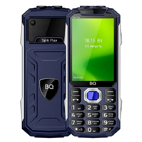 Телефон BQ 3586 Tank Max Blue SC6531H
