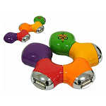 USB-Хаб KONOOS UK-07 "Цветок" 4 порта