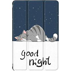 Чехол футляр-книга ZIBELINO для Honor Pad X7 (JMS-W09) 8,7" ("Сонный кот")