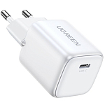 Сетевое ЗУ 1Type-C UGREEN CD318 (15324) Nexode Mini, белый, 20W