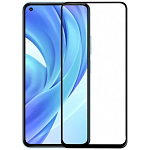 Противоударное стекло 5D ZIBELINO для Xiaomi Mi 11 Lite черное