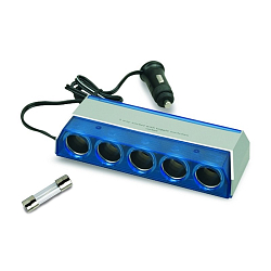 Разветвитель прикуривателя AVS CS501 (5 выходов)