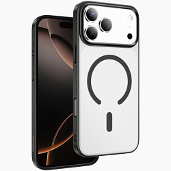 Задняя накладка KEEPHONE SKIN GRIP MAGSAFE для iPhone 17 Pro Max BLACK