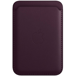 Кошелек для карт MagSafe Silicone Wallet для Apple iPhone Бордовый