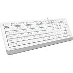 Клавиатура A4TECH Fstyler FK10 белый/серый