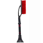 Щетка для снега №20, разборная, 61см, мягкая ручка,распущенная щетина, морозостойкая