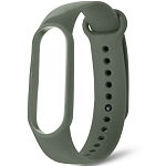 Силиконовый ремешок NONAME для Xiaomi Mi Band 3/4 silicon loop Army Green