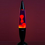 Лава-лампа Amperia Rocket Оранжевая/Фиолетовая (35 см)