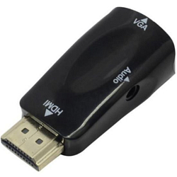 Переходник HDMI <--< VGA Exegate EX284927RUS EX-HDMIM-VGAF-C
