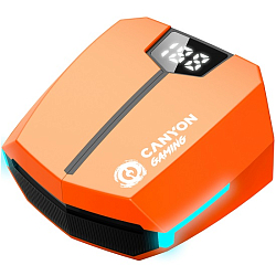 Наушники CANYON headset Doublebee GTWS-2 Gaming Orange CND-GTWS2O