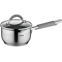 Ковш 1.7л NADOBA серия NITA со стеклянной крышкой