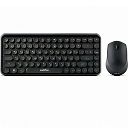 Клавиатура+мышь БП SMARTBUY 626376AG черный