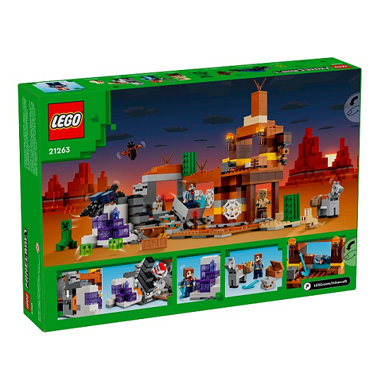 Конструктор LEGO Minecraft 21263 Шахта в Пустоши