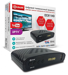 Ресивер DVB-T2 D-COLOR DC811HD