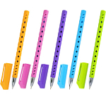 Ручка шариковая масляная BRAUBERG Orient Color, СИНЯЯ, корпус ассорти 143001