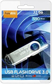 USB 32Gb FAISON 590 синий, USB 3.0