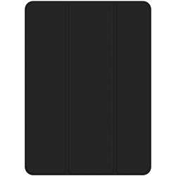 Чехол футляр-книга DF для iPad Pro 11” (2024) DF iFlip-21 (black)