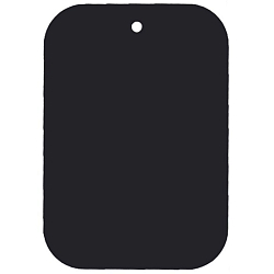 Пластина для магнитных держателей ISA 50*38 прямоугольный черные