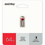 USB 64Gb SMARTBUY MC8 металл красный