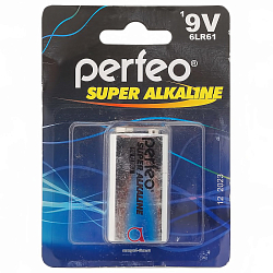 Элемент питания PERFEO 6LR61 BL-1