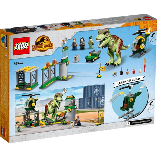 Конструктор LEGO Jurassic World 76944 Побег тираннозавра