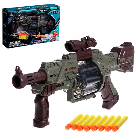 Бластер "М32", стреляет мягкими пулями   10529905