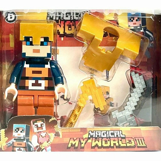 Конструктор My World персонаж Майнкрафт