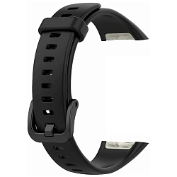 Силиконовый ремешок NONAME для Honor Band 6 (Черный)
