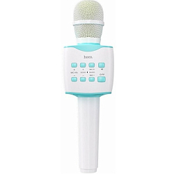 Микрофон караоке Hoco BK5 (Blue) Bluetooth