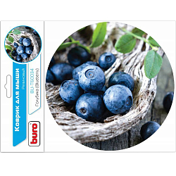 Коврик Buro BU-T60034 рисунок/голубика <BU-T60034>