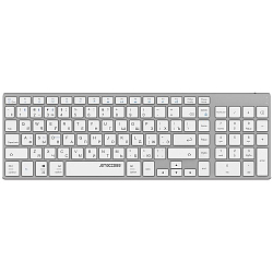 Клавиатура JETACCESS SLIM LINE K1 BT, сереб.