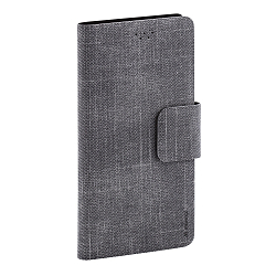 Чехол футляр-книга MAVERICK Slimcase 6,5-7,0" универсальный, джинсовый, серый
