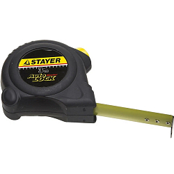 Рулетка с автостопом 3м х 16мм  STAYER АutoLock 2-34126-03-16_z02