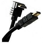 Кабель HDMI <--> HDMI  1.0м TELECOM <TCG225-1M> угловой коннектор (1/100)