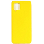 Силиконовый чехол XIVI для Samsung  Galaxy A42, TPU Color, матовый, жёлтый