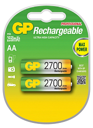 Аккумулятор GP R06 2700 mAh BL-2 пластиковая упаковка