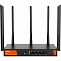 Роутер WiFi TENDA W30E, AX3000, черный