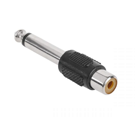 Переходник Jack 6.3 <--< 1RCA СИГНАЛ