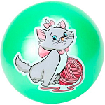 Мяч 23см леди мур с наклейкой, в сетке AD-9(LMUR)