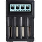 Зарядное устройство PALO NC571 18650 Слота 18650, 26650, 20700, 18350, 26700 ,21700,14500,16340