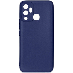 Силиконовый чехол DF для Infinix Hot 12 Play DF inCase-07 (blue)