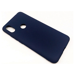 Силиконовый чехол NEYPO для XIAOMI Redmi S2 матовый, синий (Soft Matte)