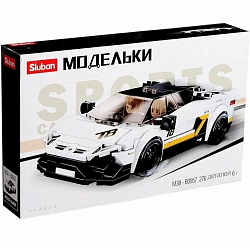 Конструктор SLUBAN Модельки «Спорткар», 276 деталей 9019838