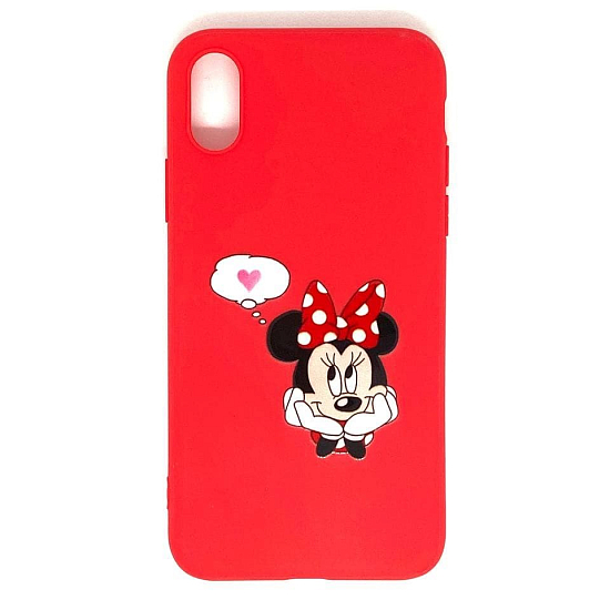 Задняя накладка NONAME для iPhone X/XS с рисунком МИКС