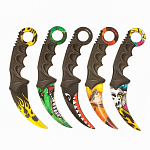 Деревянное оружие, детское сувенирное «Керамбит 2», МИКС, , 6.3×19 см