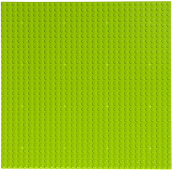 Пластина-основание для конструктора, 25,5 × 25,5 см, цвет салатовый 7519707